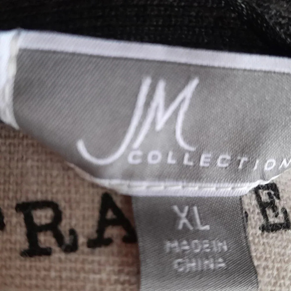 JM Collection Cardigan Grey - Picture 4 of 6